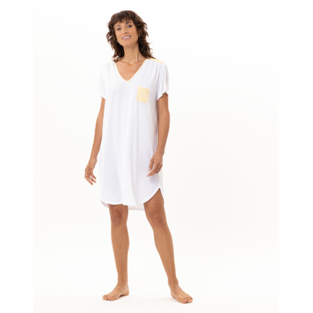 Chemise de nuit en coton PATIO | Le Chat