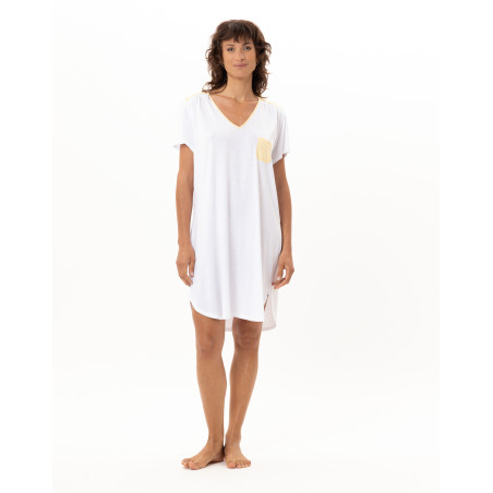Chemise de nuit en coton PATIO | Le Chat