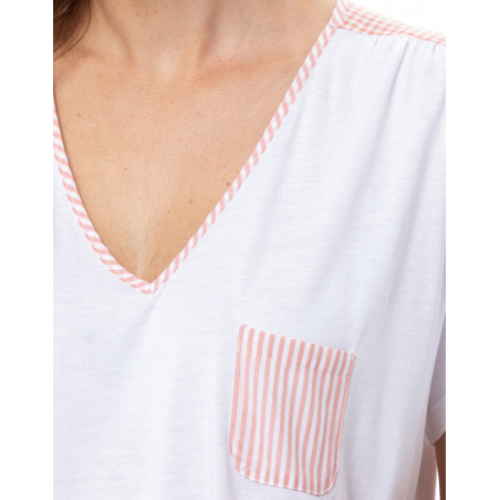 Chemise de nuit en coton PATIO | Le Chat