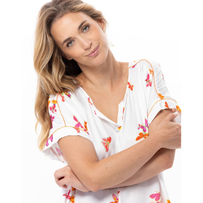 Chemise de nuit en viscose ROBINSON