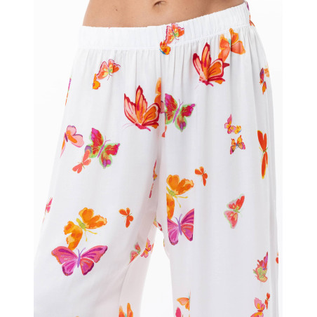 Pyjama boutonné en viscose ROBINSON