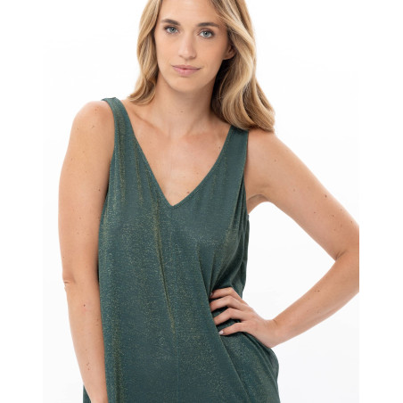 Combi-pantalon en maille lurex COCO | Le Chat