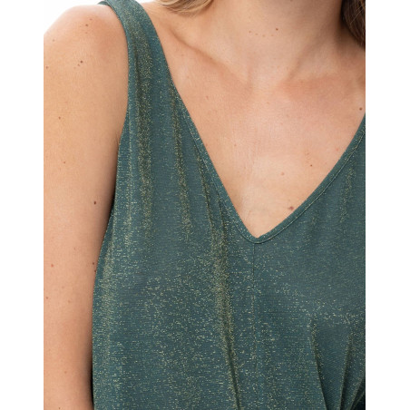 Combi-pantalon en maille lurex COCO | Le Chat