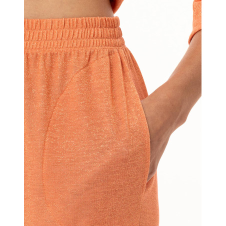 Lurex Knit Loungewear Set COCO Apricot | Le Chat