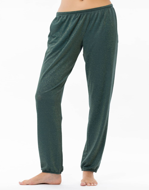 Ensemble homewear en maille lurex COCO Kaki