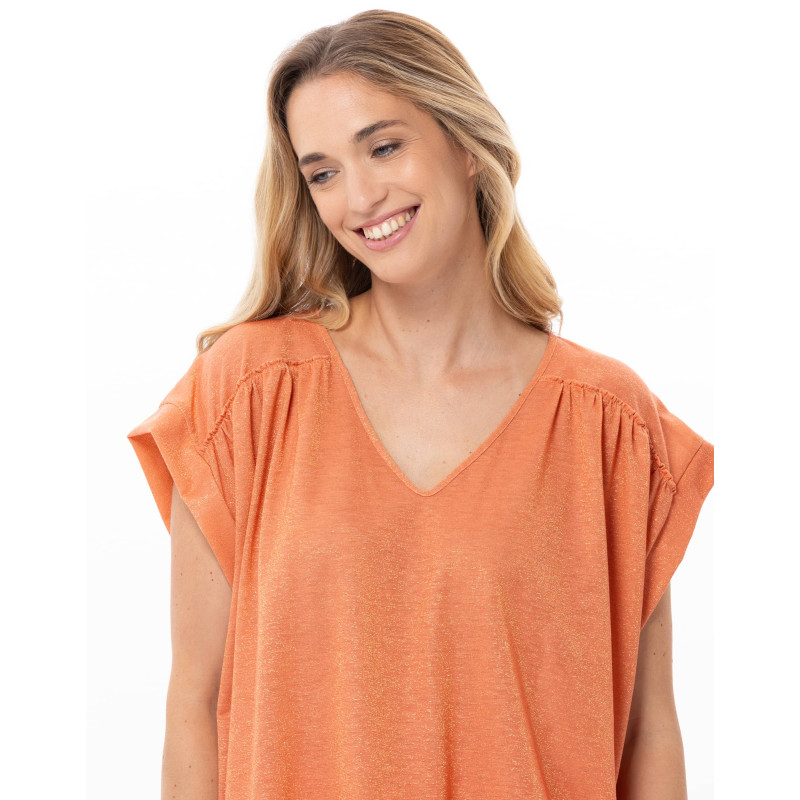 Tee-shirt COCO en maille lurex | Le Chat