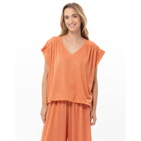 Tee-shirt COCO en maille lurex | Le Chat