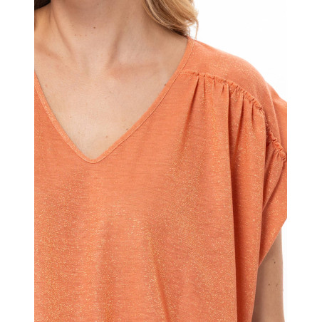 Tee-shirt COCO en maille lurex | Le Chat