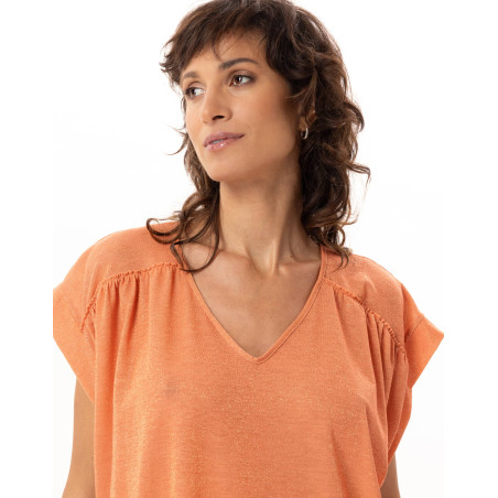 Lurex Knit Kaftan COCO | Le Chat