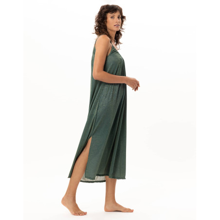 Robe longue en maille lurex COCO | Le Chat