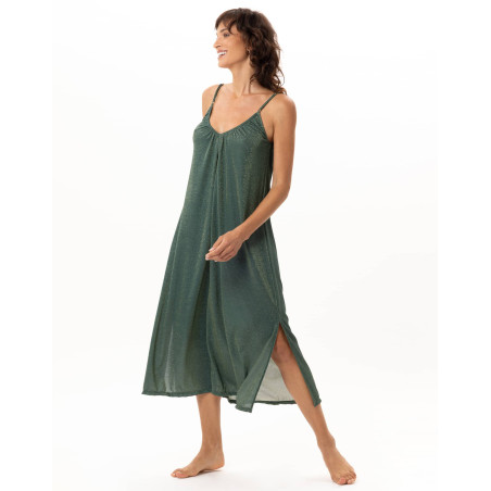 Robe longue en maille lurex COCO | Le Chat