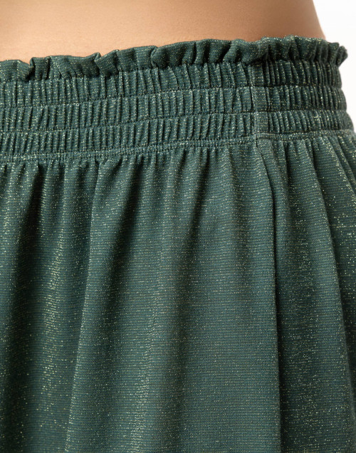 Lurex knit trousers COCO Kaki