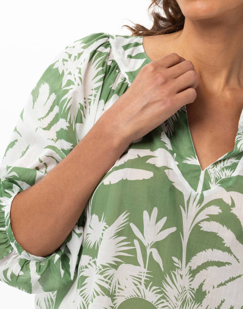 Kaftan en voile de coton BRONZETTE Zèbre