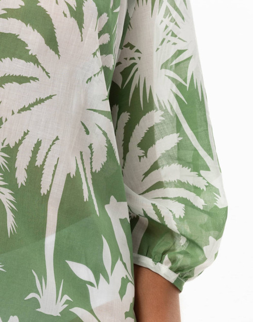 Kaftan en voile de coton BRONZETTE Zèbre