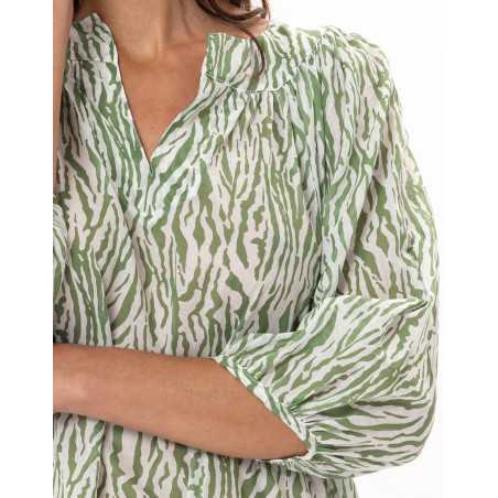 Kaftan en coton BRONZETTE | Le Chat