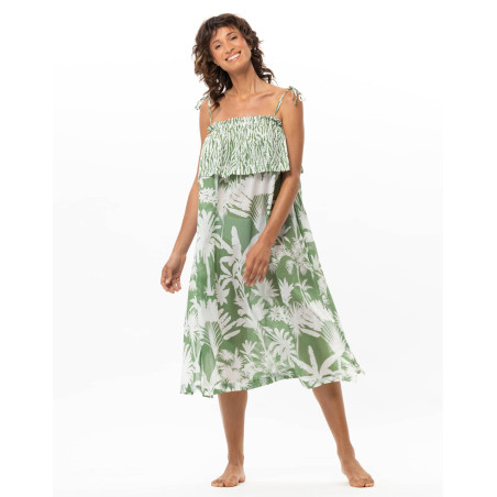 Robe en voile de coton BRONZETTE | Le Chat