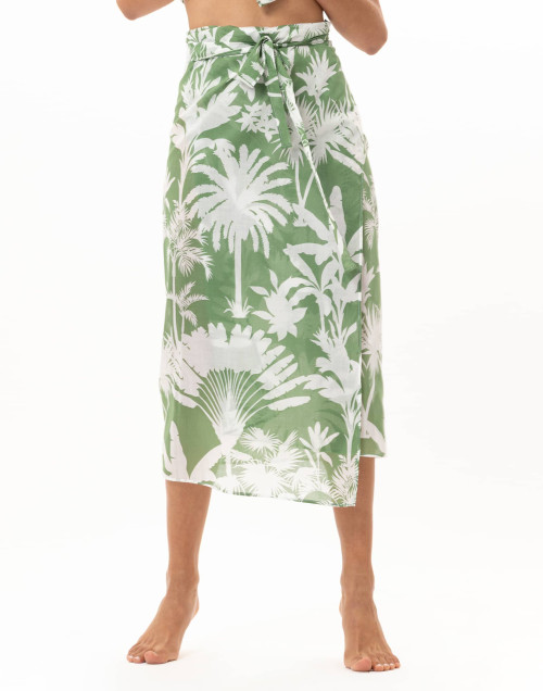 Cotton voile pareo BRONZETTE Zebra | Le Chat