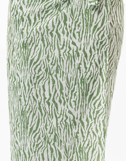 Cotton voile pareo BRONZETTE Foliage