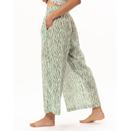 Pantalon en voile de coton BRONZETTE | Le Chat