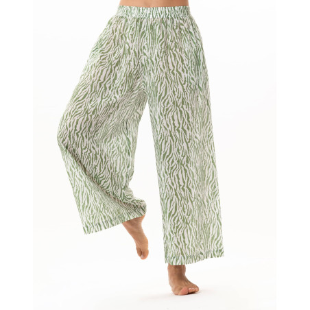 Pantalon en voile de coton BRONZETTE | Le Chat