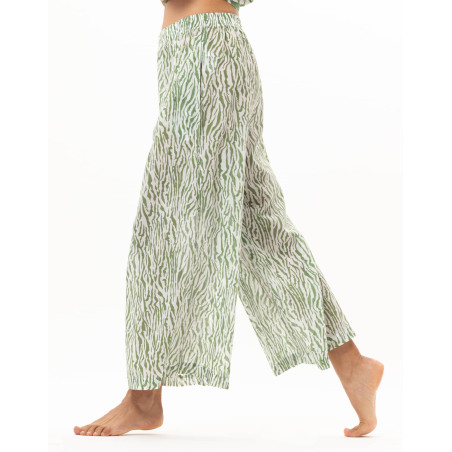 Pantalon en voile de coton BRONZETTE | Le Chat