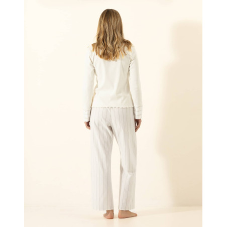 Cotton pyjamas ASTREE Ecru