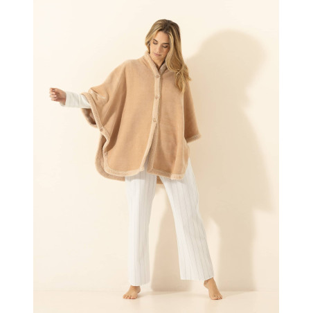 Poncho ASTREE 370 Beige | Le Chat