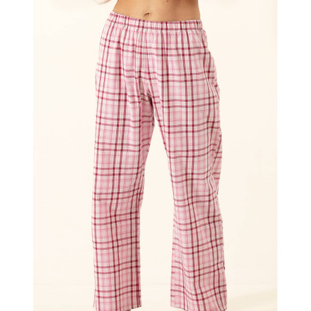 Cotton pyjamas AUBE 302 Pinkwood | Le Chat