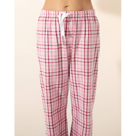 Pyjama en coton AUBE 306 Multico | Le Chat
