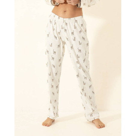 Pyjama en coton FAIRY 302 Multico | Le Chat