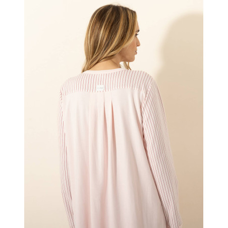 Cotton nightdress HOLY 301 Pinkwood | Le Chat