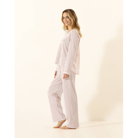 Pyjama en coton HOLY 302 Bois De Rose | Le Chat