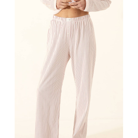 Pyjama en coton HOLY 302 Bois De Rose | Le Chat