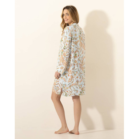Viscose nightdress INDIAN SONG Multicolour