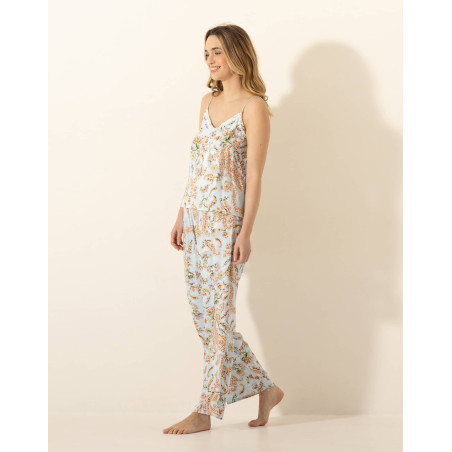 Pyjama en viscose INDIAN SONG Multico