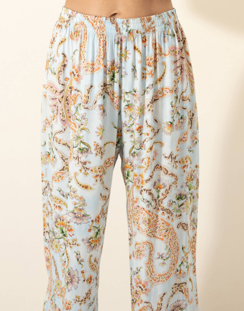 Pyjama boutonné en viscose INDIAN SONG Multico