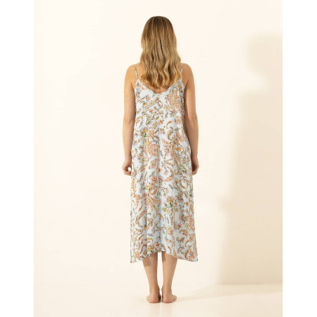 Nuisette longue en viscose INDIAN SONG Multico