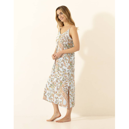Nuisette longue en viscose INDIAN SONG Multico