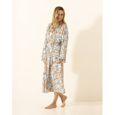 Viscose kimono INDIAN SONG Multicolour