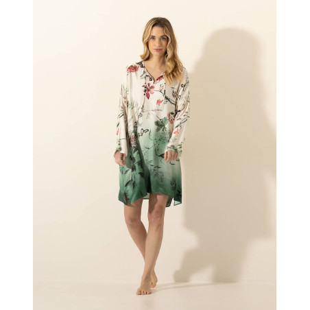 Chemise de nuit en viscose JAPANDI 301 Multico | Le Chat