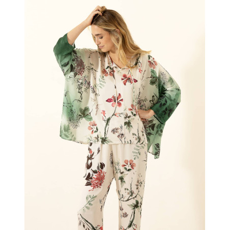 Viscose pyjamas JAPANDI 302 Multicolour | Le Chat