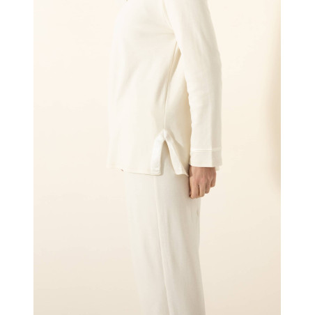 Viscose pyjamas PHILO 302 Ecru | Le Chat