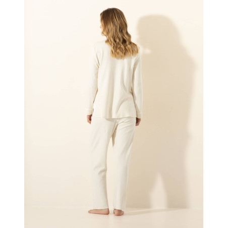 Viscose pyjamas PHILO 302 Ecru | Le Chat