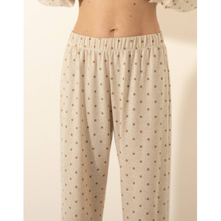 Ensemble Homewear PLEINELUNE 326 Beige | Le Chat
