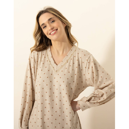 Dress PLEINELUNE 340 Beige | Le Chat