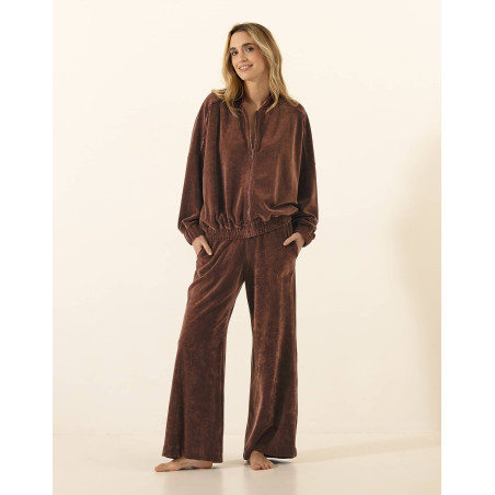 Velour Set PSYCHE 326 Chocolate | Le Chat