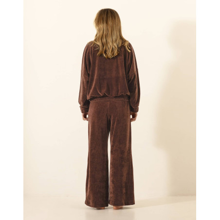 Velour Set PSYCHE 326 Chocolate | Le Chat