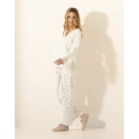Cotton pyjamas SONGE Beige
