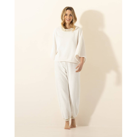 Sweat set YOGI 322 Ecru | Le Chat
