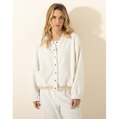 Ensemble Blouson YOGI 326 Ecru | Le Chat